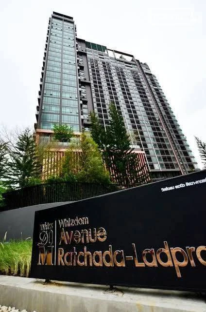 For sale, for rent!! Condo Wisdom Avenue Ratchada-Ladprao, 9th floor, fully furnished, move in immediately, book now!!