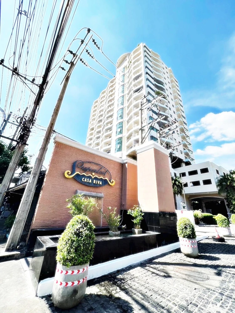 For sale or rent!! Condo Supalai Casa Riva Vista 2, 14th floor, beautiful room, fully furnished, ready to move in. Reserve now!!