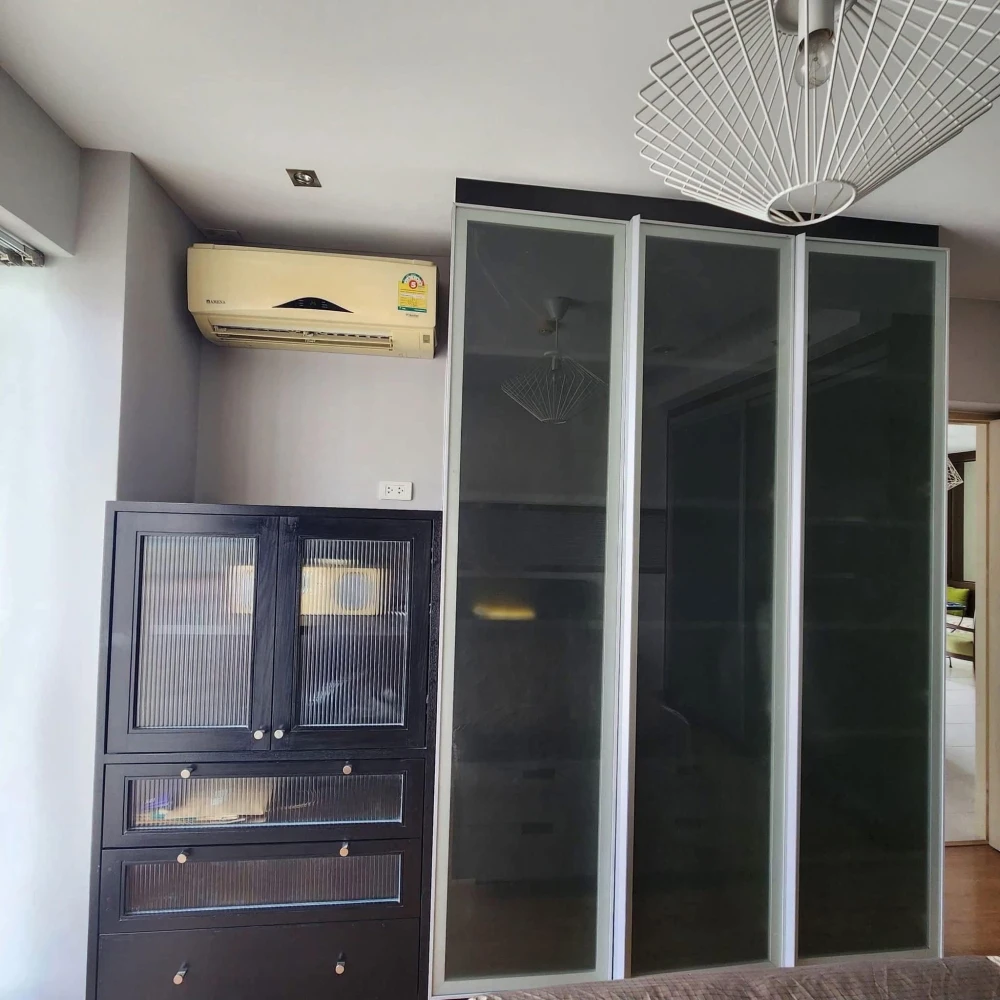 For sale, for rent, Supalai Park Kaset condo, spacious room, usable area, good price, you must not miss it.