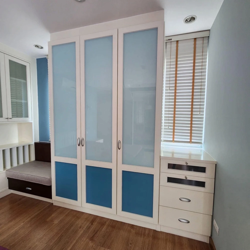 For sale, for rent, Supalai Park Kaset condo, spacious room, usable area, good price, you must not miss it.