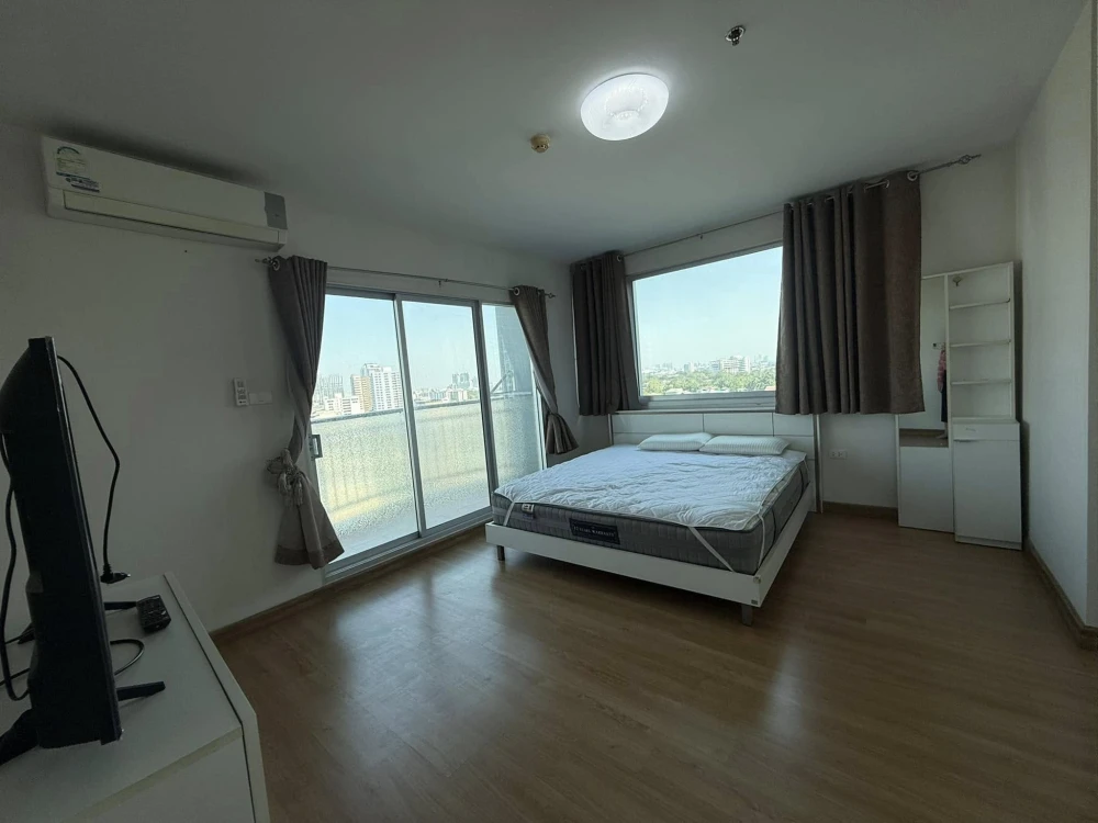 For sale, for rent, Supalai Vista condo, Tiwanon intersection, spacious room, usable area, good price, hurry and reserve now.