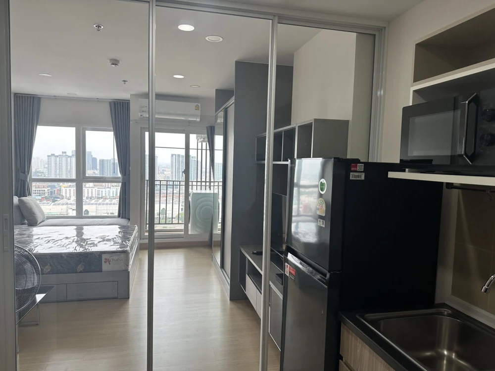 For sale, for rent!! Condo Supalai Veranda Ramkhamhaeng, 29th floor, Building A, fully furnished, ready to move in, hurry up and book now!!