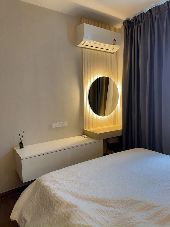 For sale For rent!! Condo Artisan Ratchada, high floor, city view, especially beautiful at night, full of built-in furniture, don't miss it!!
