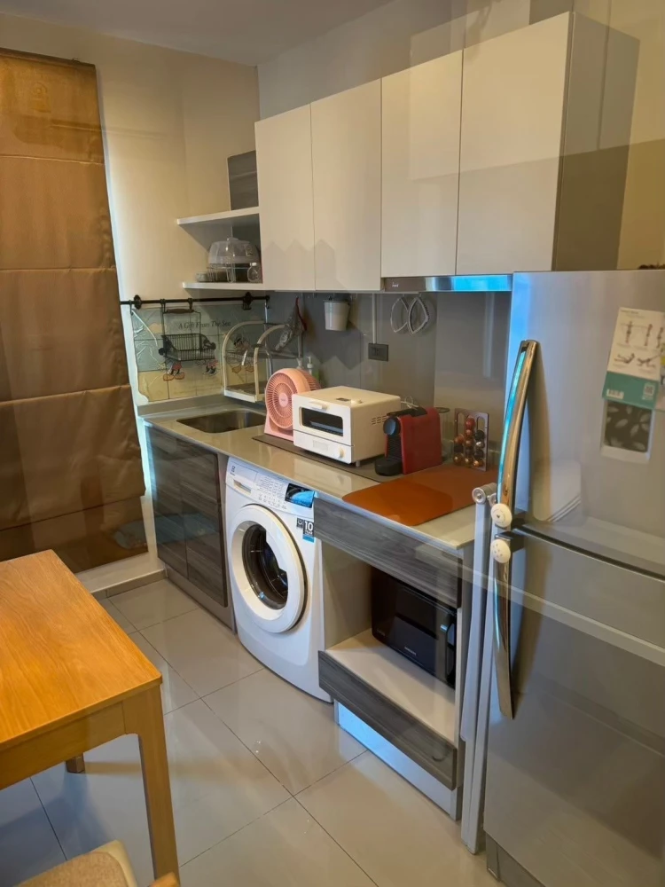 For Sale/Rent!! Centric Ratchada-Huai Khwang Condo, 14th floor, great view, fully equipped, ready to move in! Reserve now!!