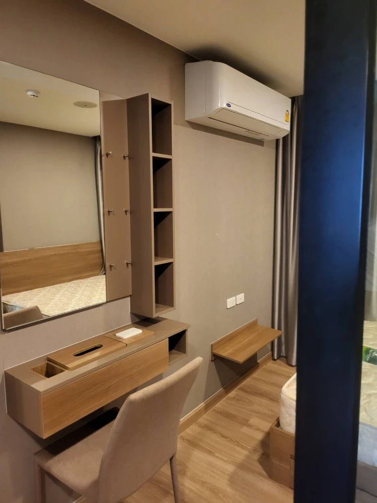 Condo for sale, rent, The Cube Loft Nuanchan, fully furnished room. Fully built-in furniture. Book now.