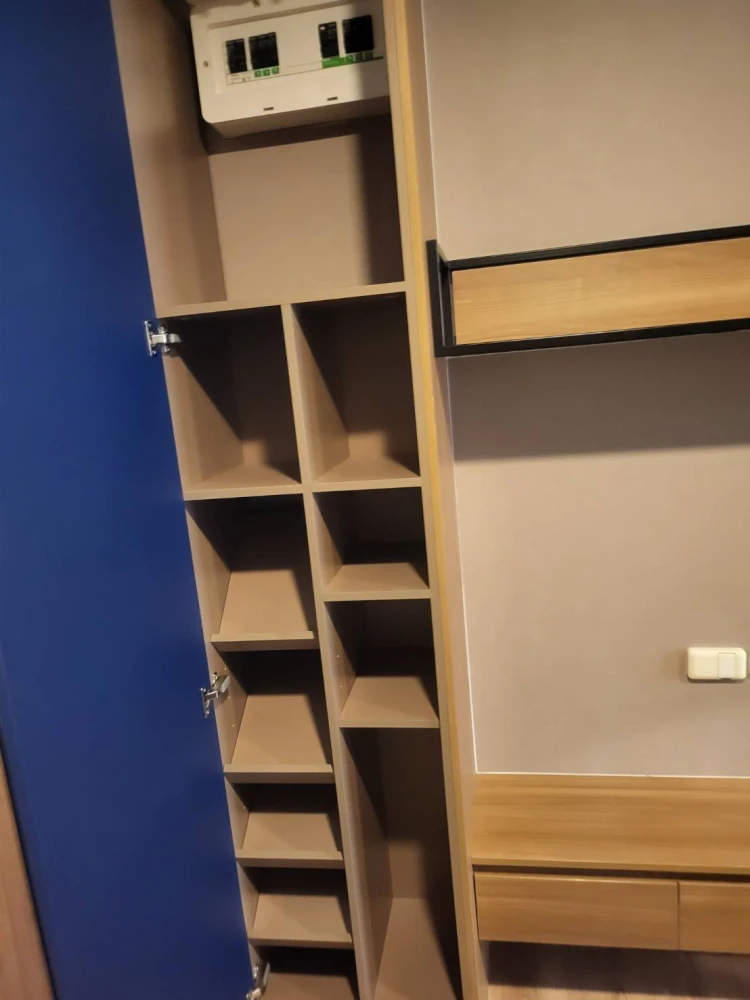 Condo for sale, rent, The Cube Loft Nuanchan, fully furnished room. Fully built-in furniture. Book now.