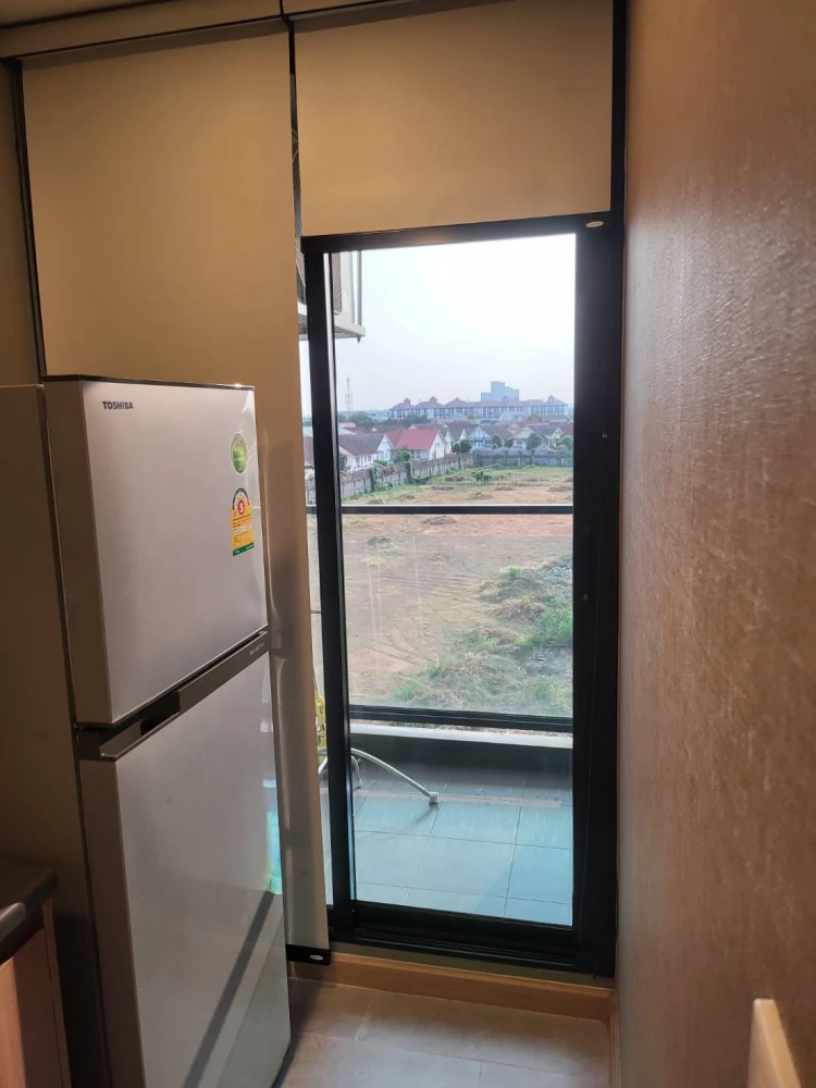 Condo for sale, rent, The Cube Loft Nuanchan, fully furnished room. Fully built-in furniture. Book now.