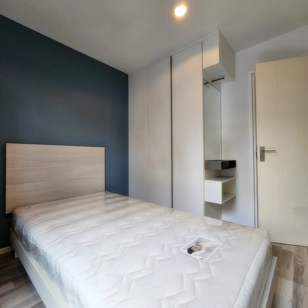 For sale, for rent!! Condo The Key Chaloem Phrakiat Rama 9, 4th floor, beautiful room, spacious, ready to move in, don't miss it!!