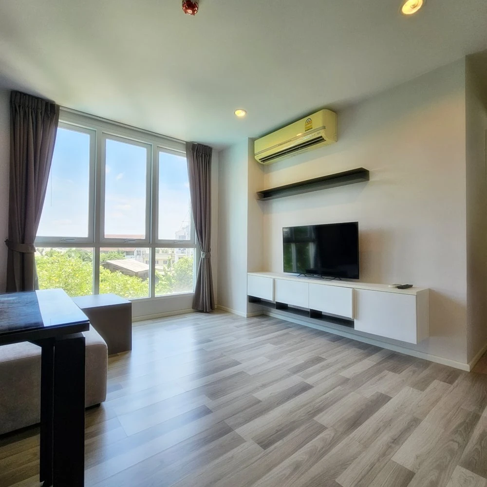 For sale, for rent!! Condo The Key Chaloem Phrakiat Rama 9, 4th floor, beautiful room, spacious, ready to move in, don't miss it!!