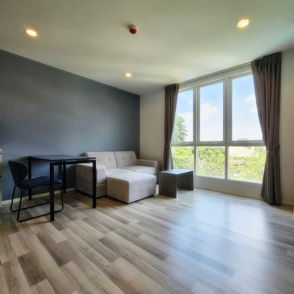 For sale, for rent!! Condo The Key Chaloem Phrakiat Rama 9, 4th floor, beautiful room, spacious, ready to move in, don't miss it!!