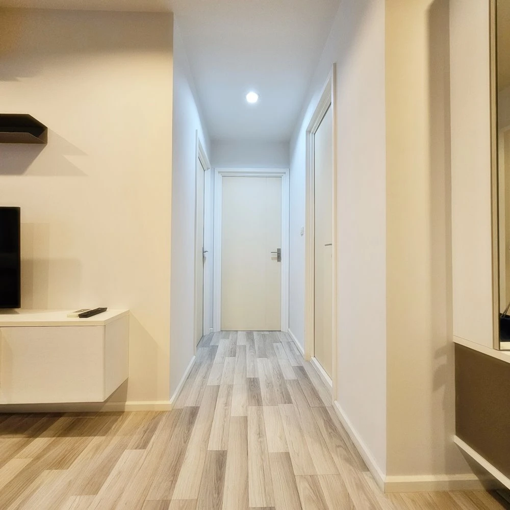 For sale, for rent!! Condo The Key Chaloem Phrakiat Rama 9, 4th floor, beautiful room, spacious, ready to move in, don't miss it!!