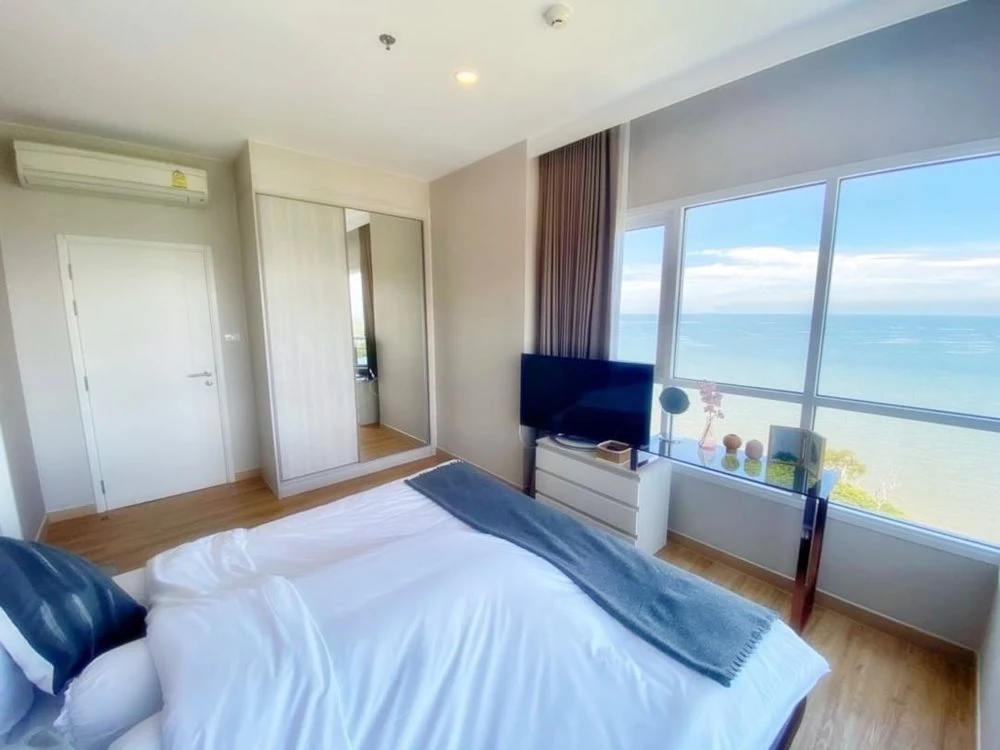 For sale, for rent!! Condo The Sea Sriracha, corner room, sea view and swimming pool, good price, ready to move in, hurry up and book now!!