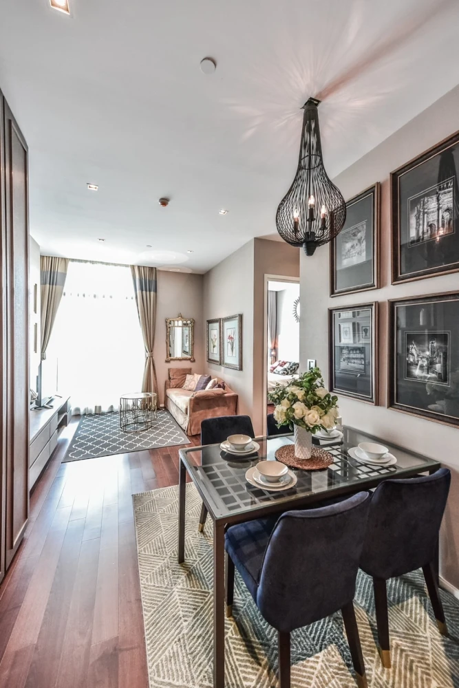 Condo for sale, rent, The Diplomat 39, near BTS, beautiful room, fully furnished Don't miss it!!