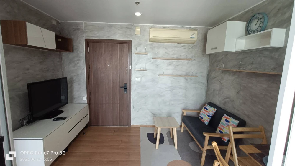 For Sale/Rent!! Condo The Base Sukhumvit 77, 12th Floor, Building A, City View, Beautiful Room, Fully Furnished, Reserve Now!!