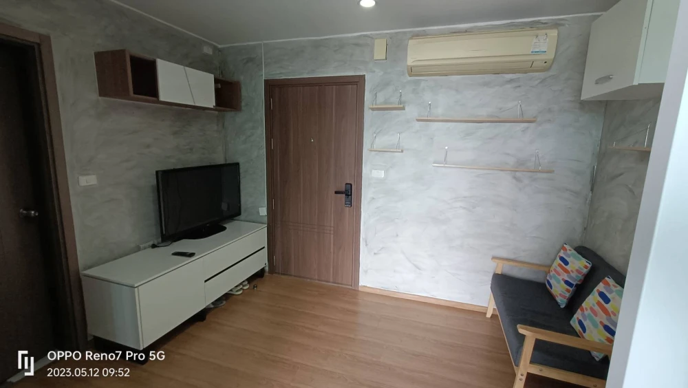 For Sale/Rent!! Condo The Base Sukhumvit 77, 12th Floor, Building A, City View, Beautiful Room, Fully Furnished, Reserve Now!!