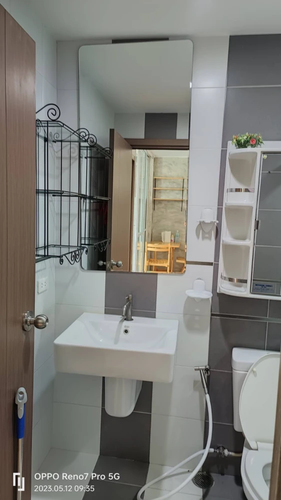 For Sale/Rent!! Condo The Base Sukhumvit 77, 12th Floor, Building A, City View, Beautiful Room, Fully Furnished, Reserve Now!!