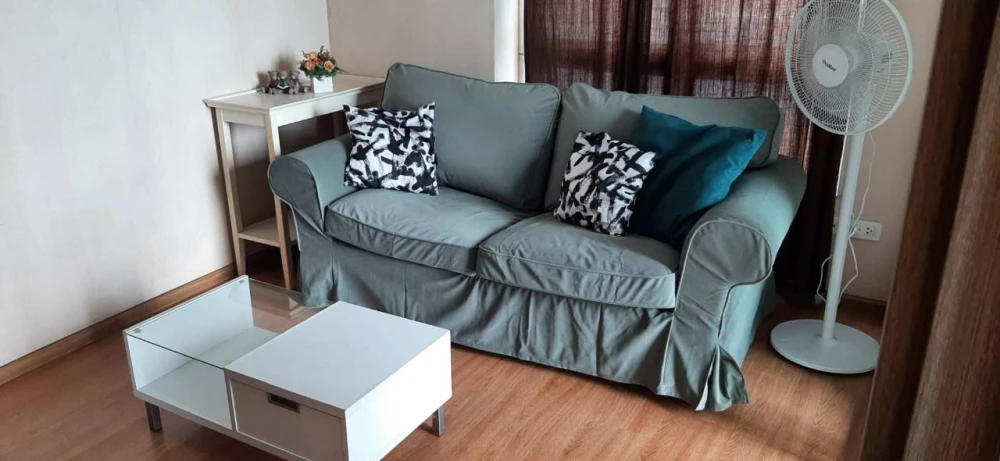 For Sale/Rent!! Condo The Base Sukhumvit 77, 15th floor, Building B, swimming pool view, fully furnished, ready to move in! Reserve now!!