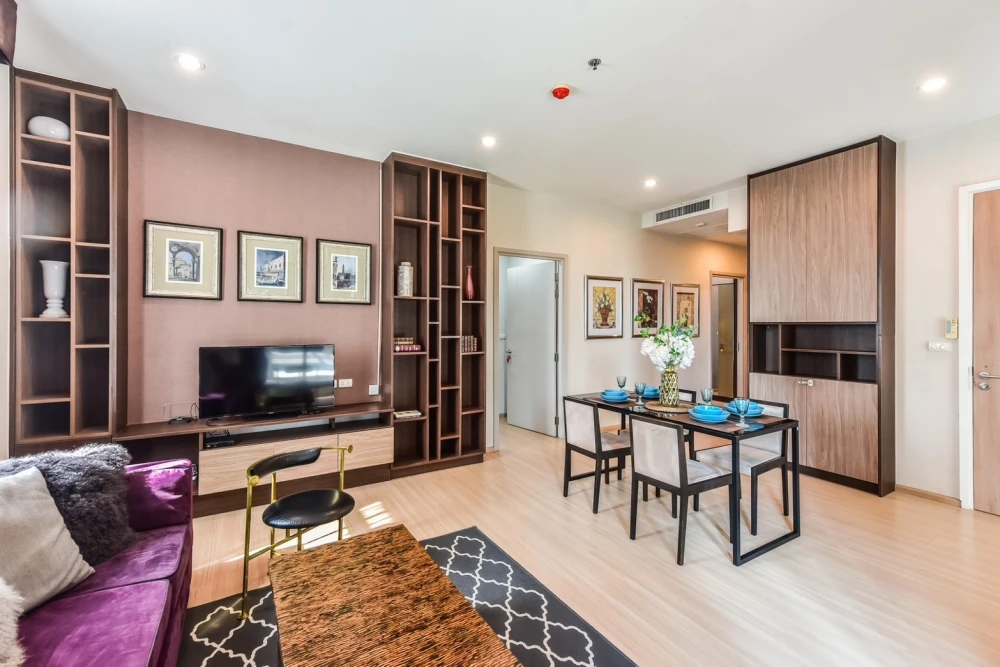 Condo for sale, rent, The Capital Ekkamai-Thonglor, large room, spacious, fully furnished.