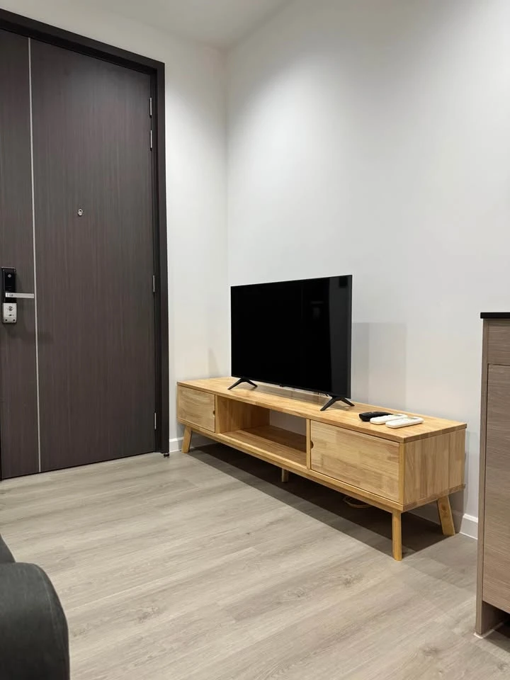 Condo for sale, rent, The Line Asoke-Ratchada, spacious, clean, furniture, equipment, complete electrical appliances