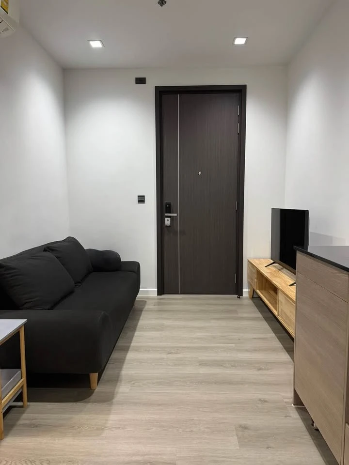 Condo for sale, rent, The Line Asoke-Ratchada, spacious, clean, furniture, equipment, complete electrical appliances