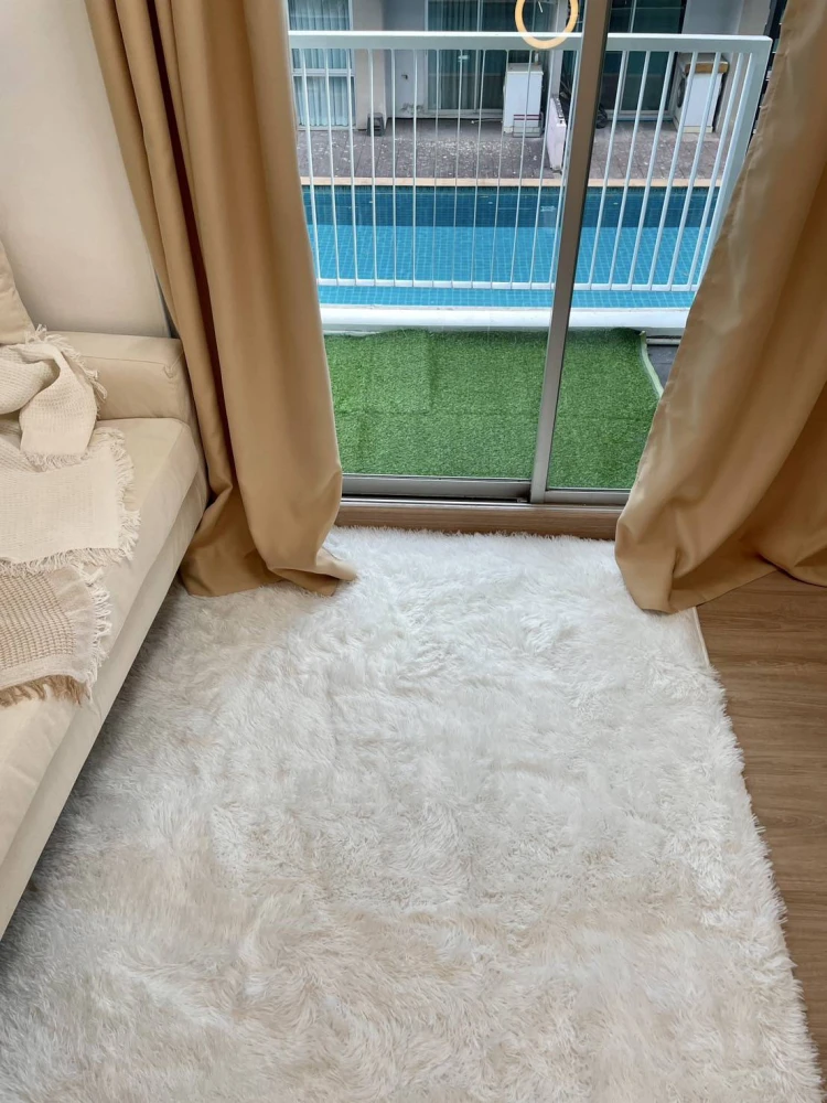 For sale, for rent!! Condo A Space Sukhumvit 77, private zone room, 2nd floor, Building G, swimming pool view, fully furnished, don't miss out!!