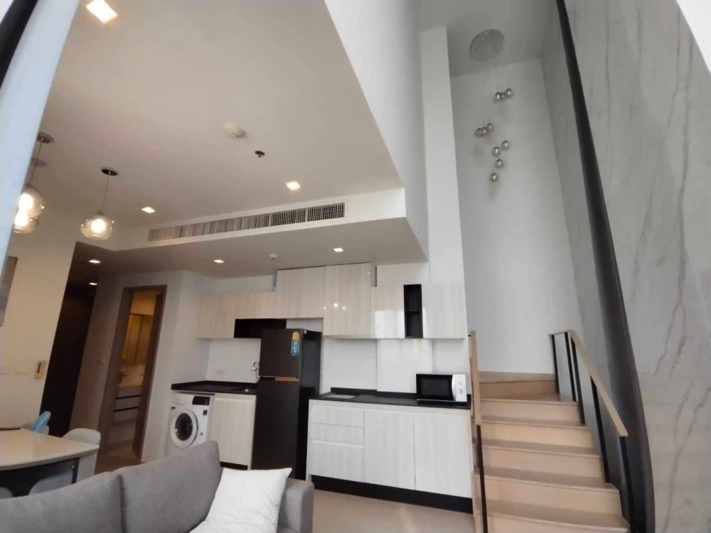 Condo for sale, rent, HQ Thonglor, duplex room, corner room, high floor, beautiful room, ready to move in