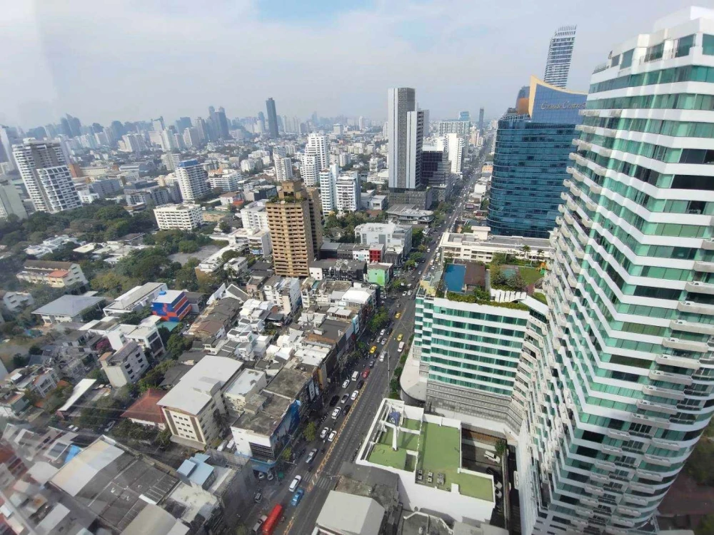 Condo for sale, rent, HQ Thonglor, duplex room, corner room, high floor, beautiful room, ready to move in