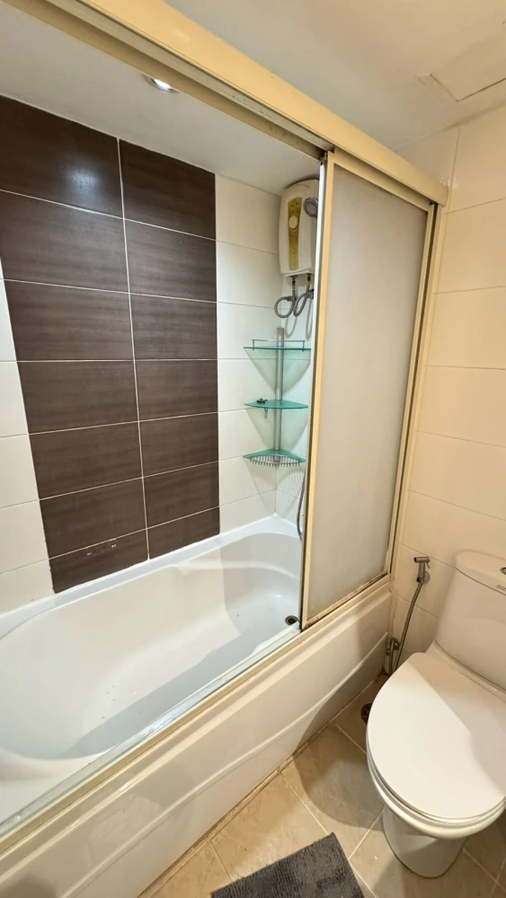 For sale, for rent!! Condo Grand Park View Asoke, 30th floor, corner room, fully furnished, complete common area, don't miss it!!