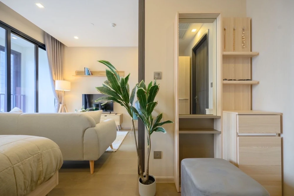 For sale, for rent!! Condo Ashton Asoke, 19th floor, city view, fully furnished, ready to move in, hurry up and book now!!