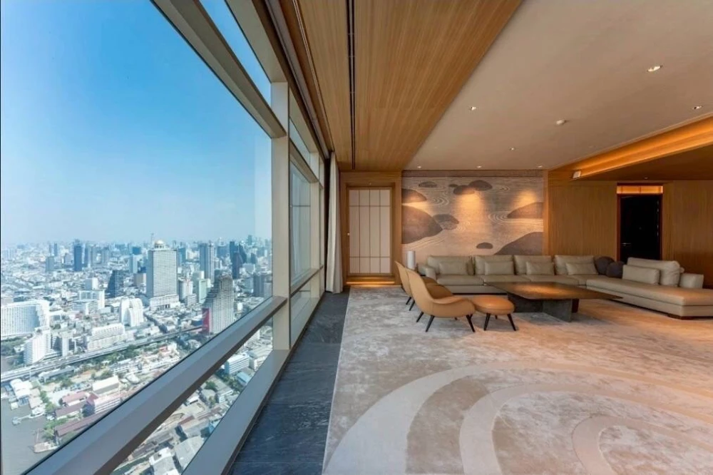 For sale, for rent!! Condo Four Seasons Private Residences Ultimate Luxury, Chao Phraya River view, Japanese style decoration, don't miss it!!
