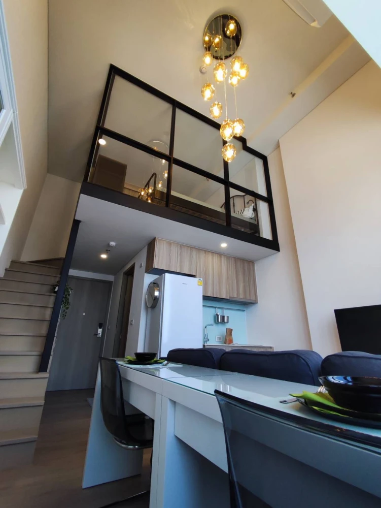 Condo for sale, rent, Siamese Sukhumvit 87, Duplex room, ready to move in. Fully furnished as shown in the picture. Reserve now.
