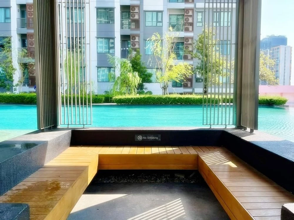 For sale, for rent!! Life Pinklao Condo, 4th floor (corner room), fully furnished, ready to move in with your bags, book now!!