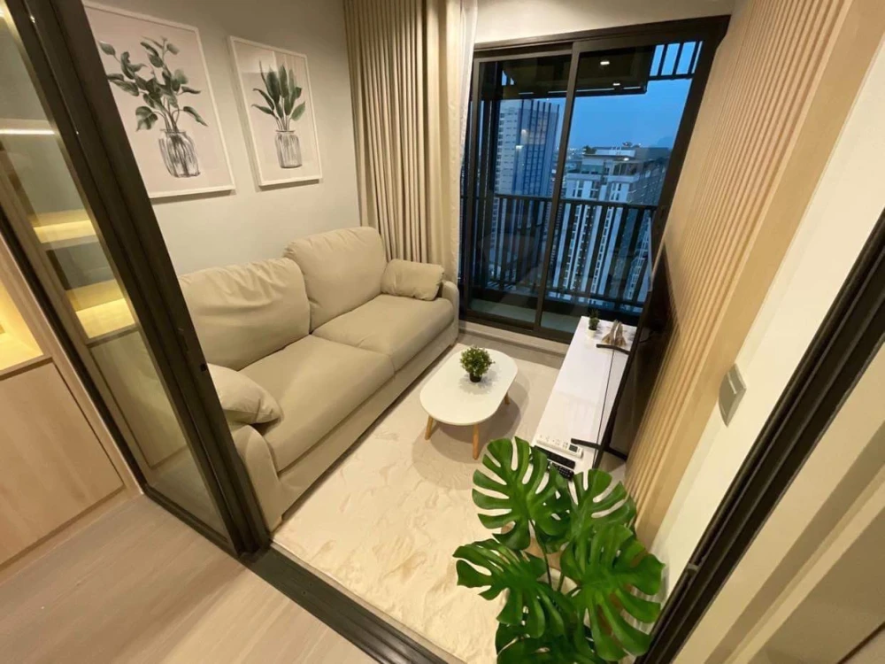 Condo for rent or sale: Life Ladprao, fully furnished + electrical appliances, ready to move in. Cute, minimalist decoration. Book now.