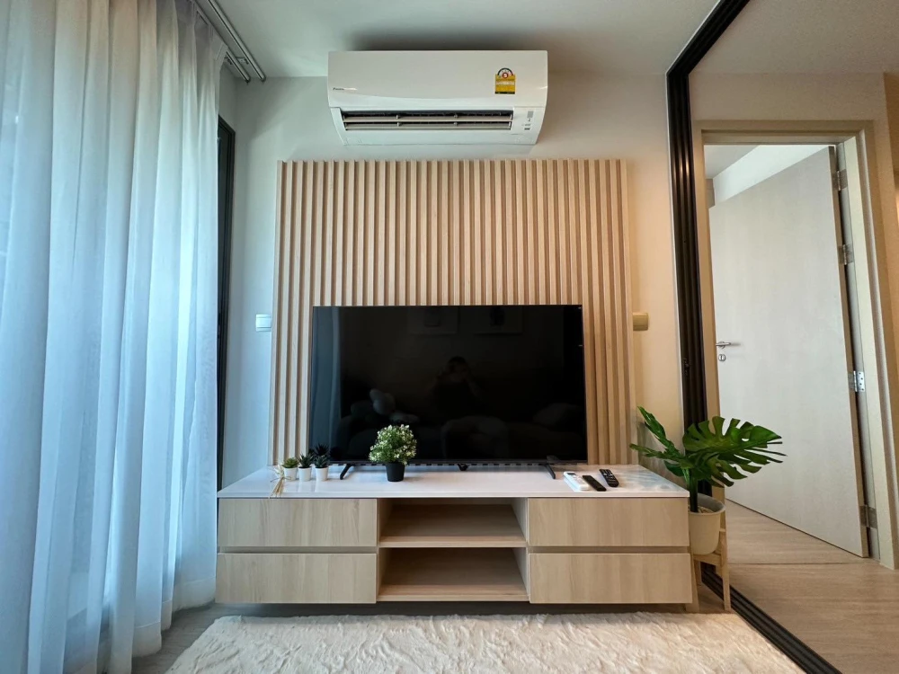 Condo for rent or sale: Life Ladprao, fully furnished + electrical appliances, ready to move in. Cute, minimalist decoration. Book now.