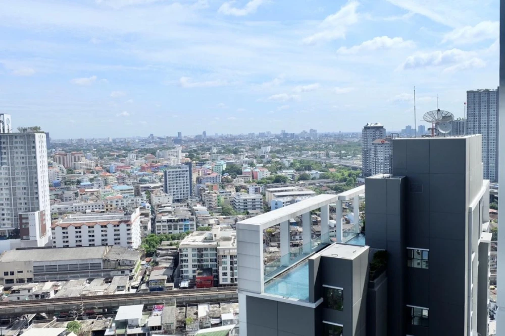 For sale, for rent!! Life Sukhumvit 48 condo, 24th floor, S building, city view, fully furnished, great location, don't miss it!!