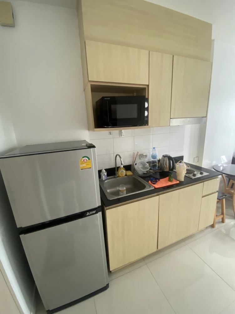 Sell for rent!! Condo Ideo Ratchada-Huay Kwang, room number 62/402, fully furnished room, ready to move in Affordable price!!