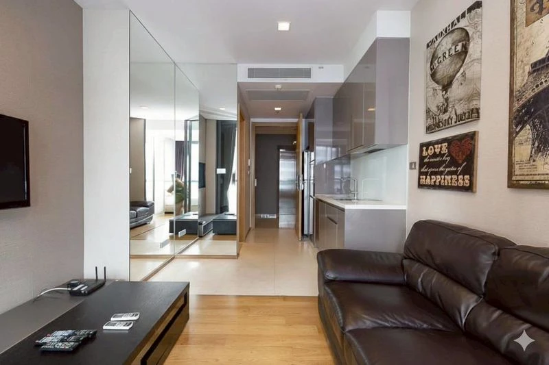 Condo for sale, Hyde Sukhumvit 13, spacious room, good view, ready to move in You can come and stay.