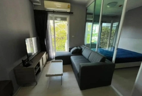 For sale or rent: Chapter One Eco Ratchada Huai Khwang condo. Ready to move in, full amenities. Book now, don't miss out!