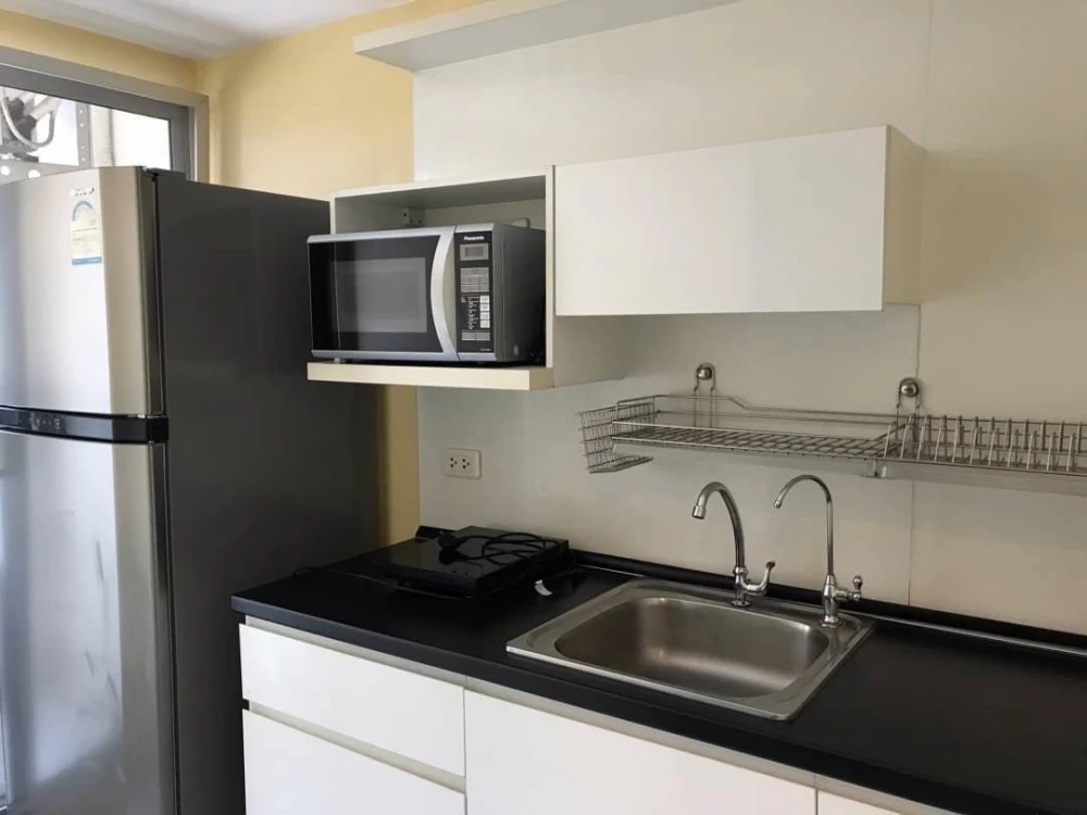 For sale or rent!! Casa Condo Ratchada-Tha Phra, 7th floor, Building A, fully furnished, ready to move in! Don't miss out!!