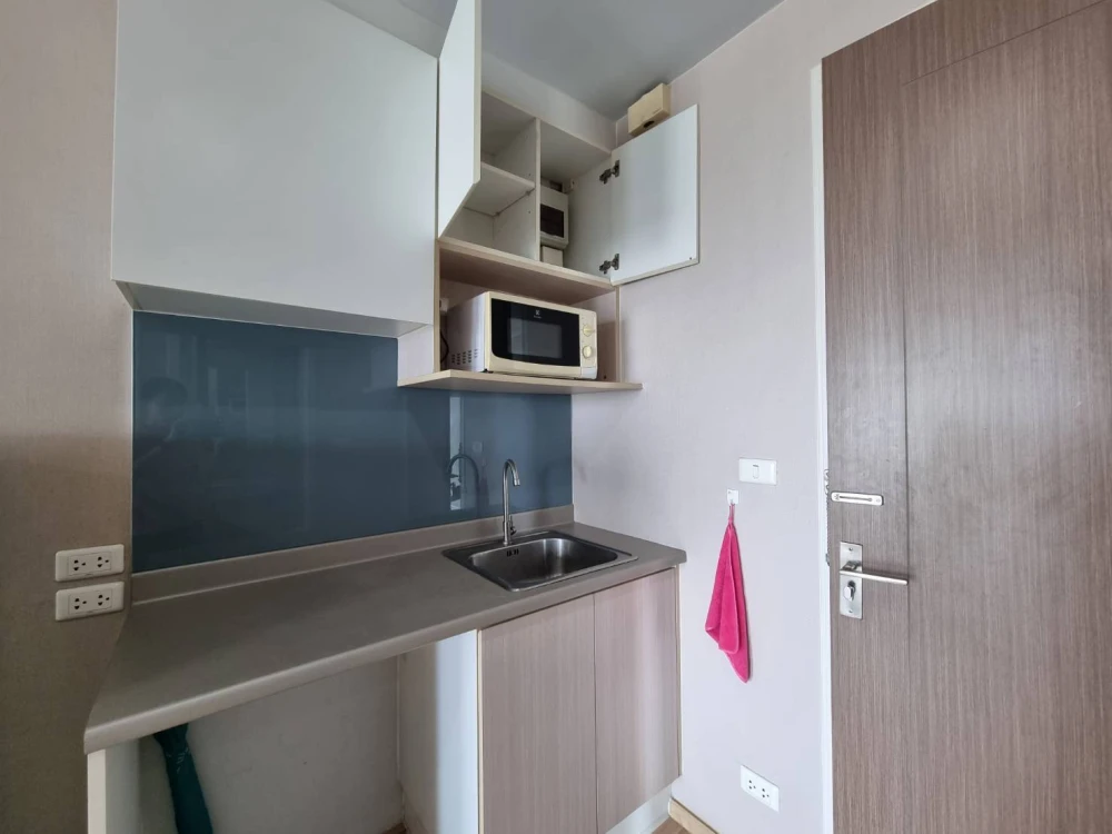 For sale or rent: Casa Ratchada-Ratchaphruek, studio room, high floor, beautiful view, good ventilation, quiet and private. Great value. Book now!