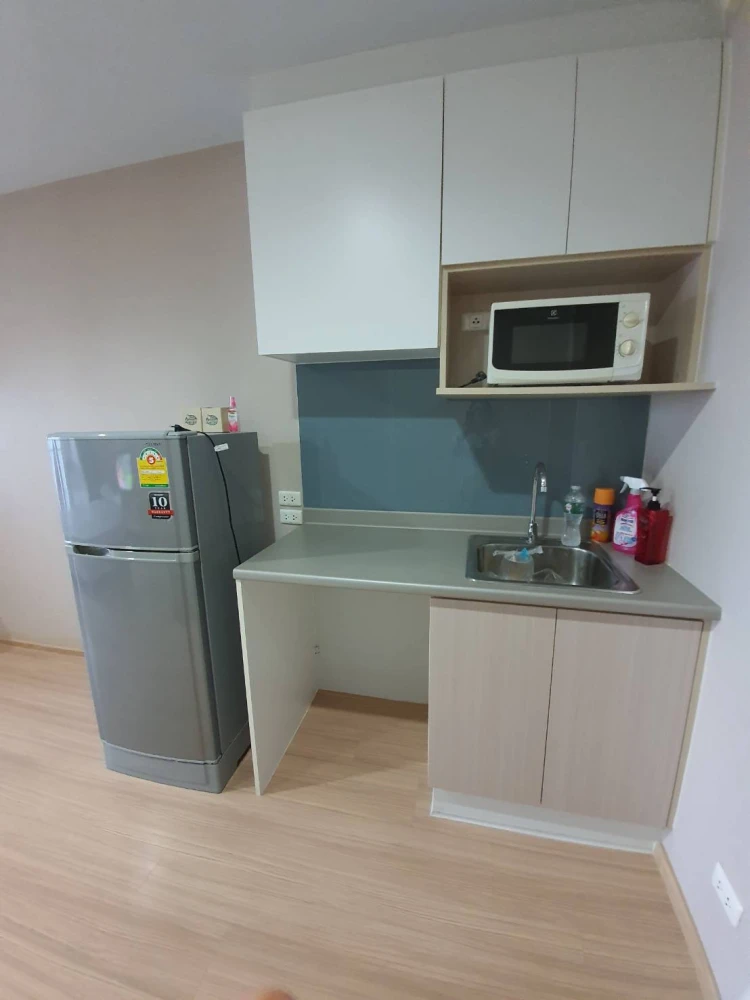 For sale or rent: Casa Ratchada-Ratchaphruek, studio room, high floor, beautiful view, good ventilation, quiet and private. Great value. Book now!