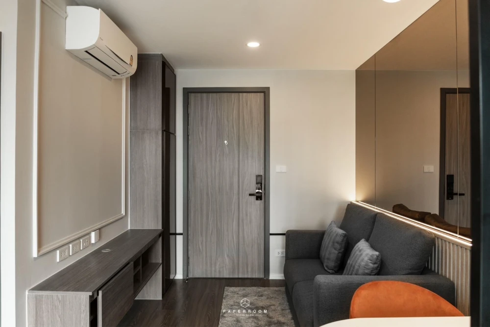 For sale, for rent, The Origin Ratchada-Ladprao, complete electrical appliances, good quality pillows and mattresses, first come first served.