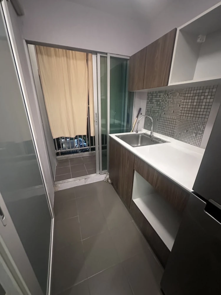 For sale or rent: D Condo Than Charan, a high-floor condo with great views, fully furnished and ready to move in.