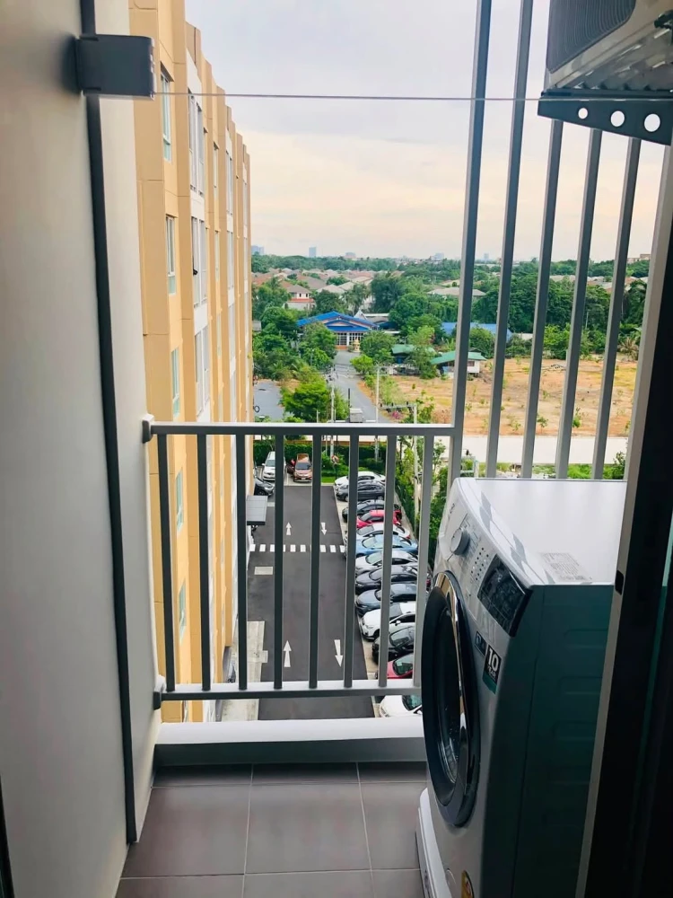 For sale or rent: D Condo Than Charan, a high-floor condo with great views, fully furnished and ready to move in.