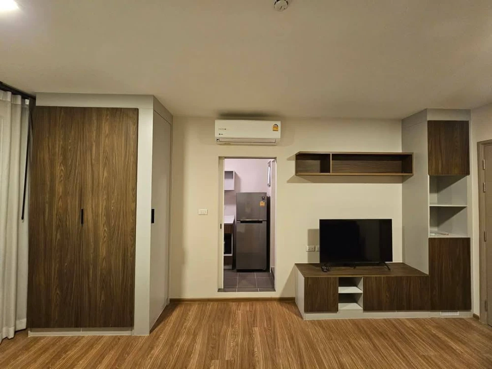 For sale, for rent, D Condo Thar Charan, fully furnished and full electrical appliances. Don't miss it.