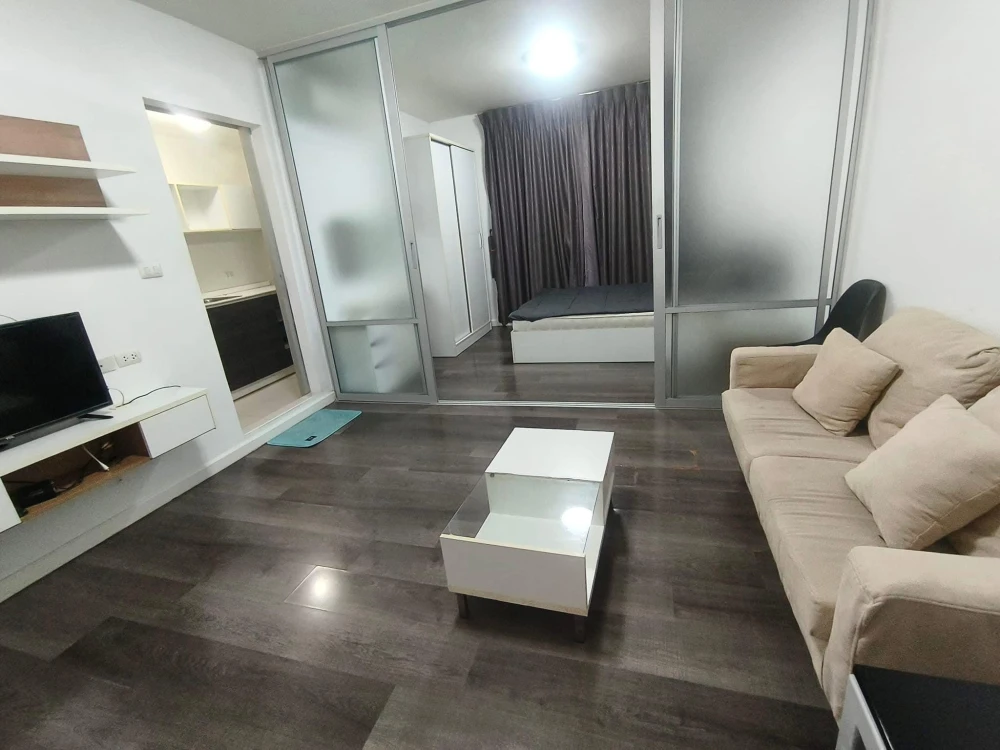 For sale or rent: D Condo Campus Resort Bangsaen, 1 bedroom, 1 bathroom, good location, convenient transportation, fully furnished, reserve now!