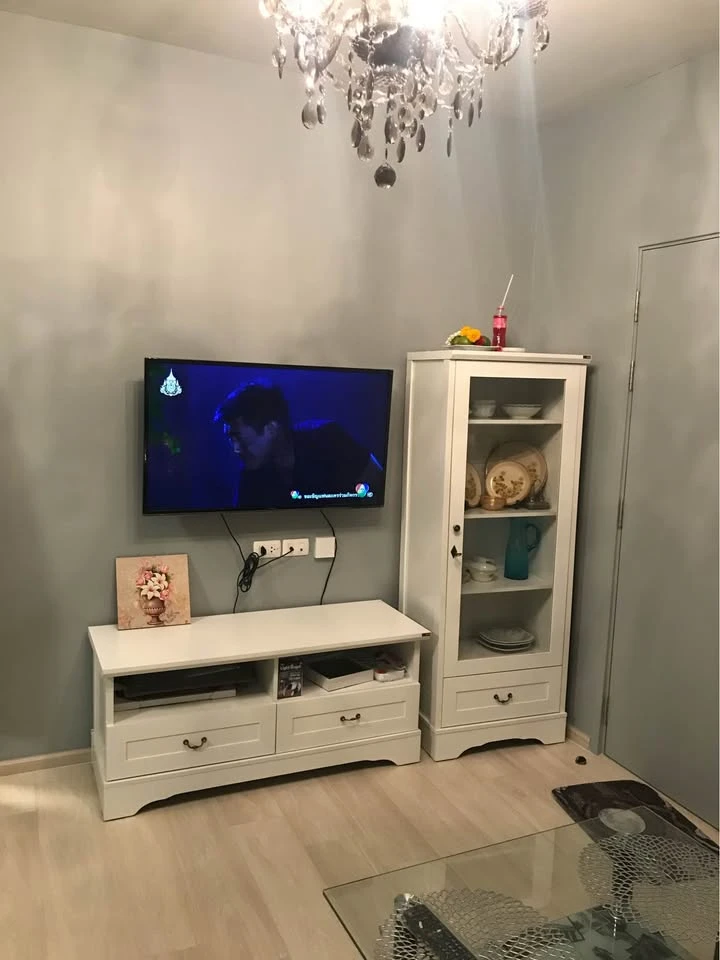 For rent or sale urgently!! Unio Ramkhamhaeng-Serithai Fully furnished, good location, convenient transportation, don't miss it!!