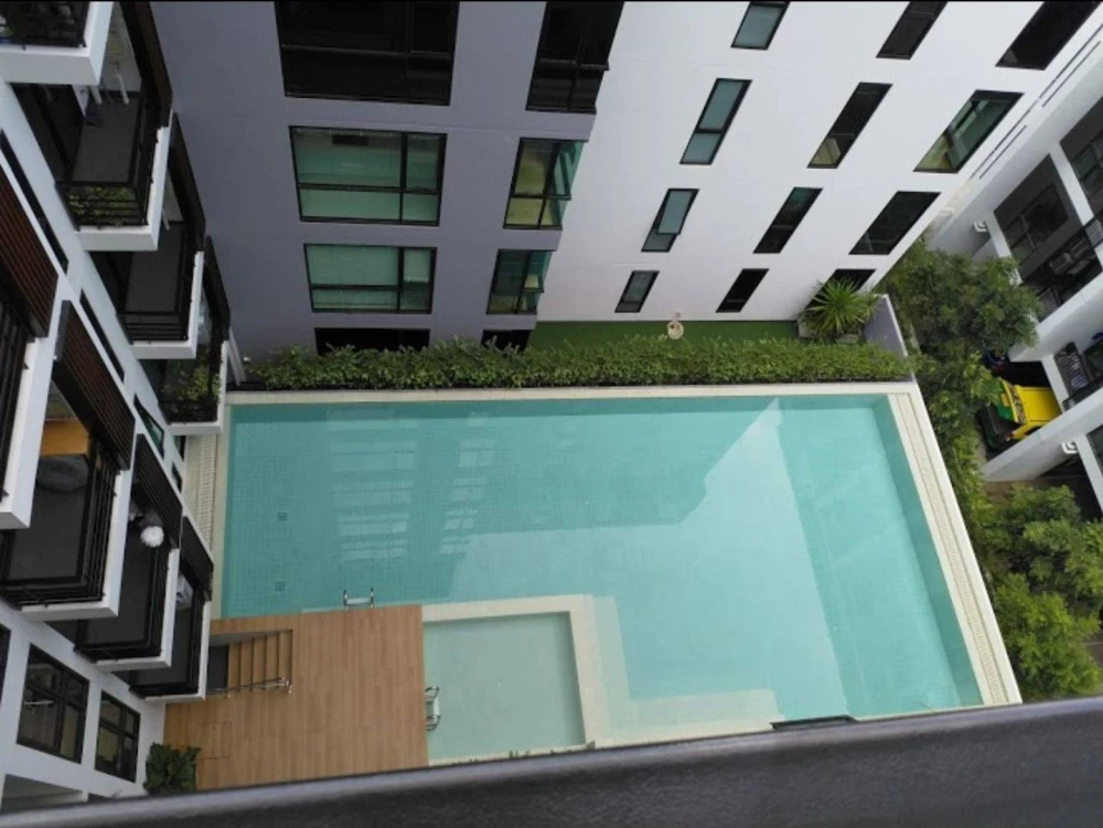 For sale, for rent!! Tree Condo Sukhumvit 52, 7th floor, beautiful room, good location, good price, convenient transportation, don't miss it!!