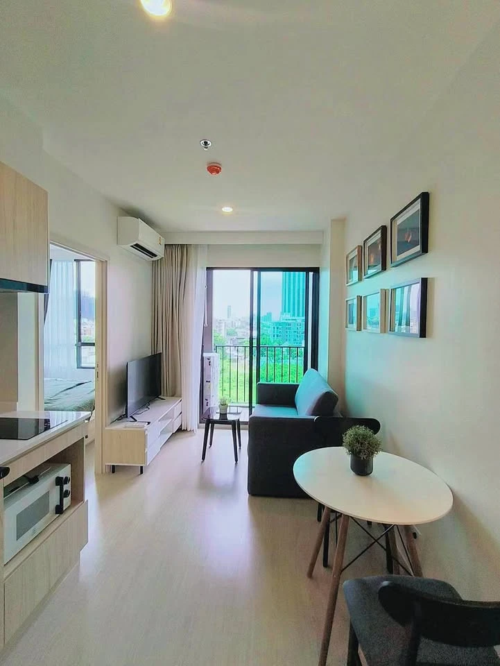 For sale or rent: New Noble Ratchada-Ladprao, 8th floor, fully furnished. Don't miss out!
