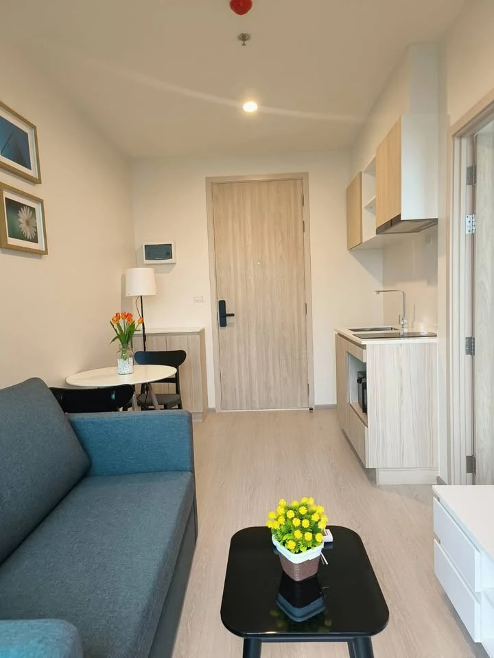 For sale or rent: New Noble Ratchada-Ladprao, 8th floor, fully furnished. Don't miss out!